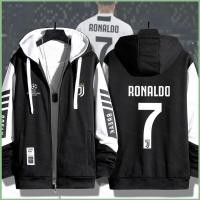 ราคา DC2 Cristiano Ronaldo หมายเลข 7 ฟุตบอล Hoodie อะนิเมะเสื้อกันหนาว Unisex แขนยาวคอสเพลย์ 3D เสื้อสวมหัว (45215144945)