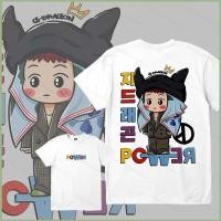 ราคา DC2 G DRAGON POWER PEACEMINUSONE เสื้อยืด KPOP GD แขนสั้นด้านบน (44864962455)