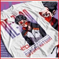 ราคา DC2 Re ZERO การเริ่มต้นชีวิตในอีกโลกหนึ่ง Natsuki Subaru เสื้อยืดแขนสั้นเสื้อยืด (40883679935)
