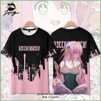 ราคา DC2 Bocchi The Rock Anime Tshirt แขนสั้นคอสเพลย์ Gotou Hitori Tee แฟชั่นสบายๆ 3D พิมพ์เสื้อ Plus ขนาด (44914944270)