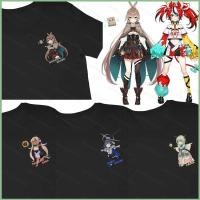 ราคา DC2 Hololive เสื้อยืดอะนิเมะ Unisex แขนสั้น Casual กราฟิก Mumei Ceres Kronii Hakos Tee เสื้อ Plus SIze (45114947876)
