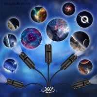 ราคา TH Fashion LED Galaxy Projector Lamp 1 โหมดแสงพร้อมสไลด์ Interchange 10 สําหรับตกแต่งงานปาร์ตี้ในบ้าน (42833742153)