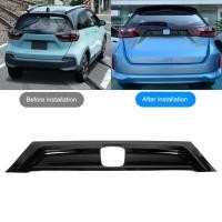 ราคา Mingxiu Trunk Gate ฝาปิดแผงด้านหลังประตูตกแต่งสําหรับ Fit Jazz GR 2020 2021 ไฟท้ายที่ใช้งานได้ สีดํา (56812016271)