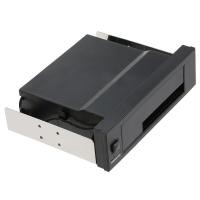 ราคา ภายใน Single Bay Mobile Rack Enclosure Hot Swap รองรับสําหรับ 2 5 3 5 นิ้ว SATA HDD SSD พร้อมตัวบ่งชี้ LED กันกระแทก (56515854865)