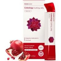 ราคา FOODOLOGY Coleology Cutting Stick Jelly Pomegranate Dietary Fiber Supplement for Healthy Weight Management Chia Seeds Garcinia Cambogia Korean Beauty with Collagen 10 Sti (49060388235)