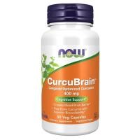 ราคา NOW Supplements CurcuBrain 400 mg with Longvida Optimized Curcumin 50 Veg Capsules (43130815730)