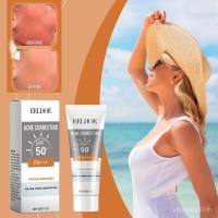 ราคา EELHOE Clear sunscreen Moisturizing and Refreshing Sunscreen Lotion for Facial Skin Care Hydrating and Nourishing Sunscreen Cream (55957987913)
