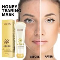 ราคา EELHOE Honey Peel off Mask Tightens pores brightens dull skin tone gently removes blackheads apply the facial mask (49909671688)