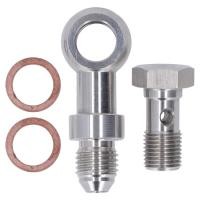 ราคา 商城 ป้อนน้ํามัน Banjo Bolt Kit Turbocharger Restrictor Replacement สําหรับเครื่องยนต์ Mitsubishi EVO 1 10 4G63T 4B11T (56151786024)