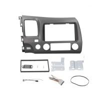ราคา 商城 2DIN วิทยุ Dash ชุดสายไฟรถสเตอริโอนําทาง Fascia Fit สําหรับ Honda Civic 2006 2011 (54101788738)