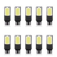 ราคา 商城 10 ชิ้น T10 W5W 6SMD หลอดไฟ LED รถยนต์ Canbus ข้อผิดพลาดฟรี COB ด้านข้างสัญญาณไฟแสงสีขาว (51951796993)
