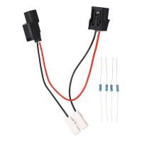 ราคา 商城 VCM Muzzler Harness Disable Kit พร้อมปลั๊ก 68ohm 82ohm 100ohm 120ohm Resistor สําหรับ Accord Civic Odyssey 2005 ถึง 2007 (51351792924)