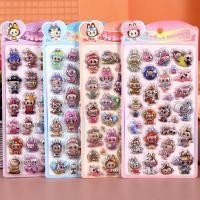 ราคา Sanrio 3D Bubble Stickers Cinnamoroll My Melody Hello Kitty โทรศัพท์กันน้ํา DIY Decals (51262525754)