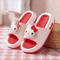 ราคา รองเท้าแตะใส่ในบ้านแฟชั่น Sanrio กันลื่นหวาน Hello Kitty อเนกประสงค์สบายลื่นใหม่ (58162514192)