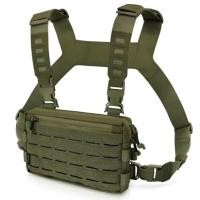 ราคา KIN Tacticals Chest Rig Pack Running Chest Bag Molles Utility Chest Pouch for Outdoor (57616399771)