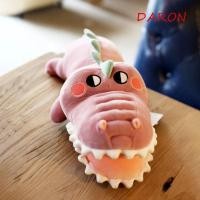 ราคา DARON ตุ๊กตาจระเข้ จระเข้กอดหมอนจระเข้ Plushies ของเล่น ตกแต่งห้องสีเขียวตุ๊กตาสัตว์นุ่มจระเข้ตุ๊กตาหมอนเด็กเพื่อน (53415433246)