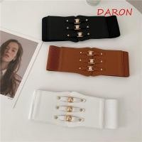 ราคา DARON เข็มขัดกว้าง Vintage Slimming Body All match ปรับ Simple Corset สายรัดเอวยางยืด (53065726869)