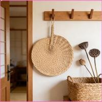 ราคา Luckyei Farmhouse เครื่องประดับใบปาล์มพัดลมใบปาล์มตกแต่งงานแต่งงานเป็นมิตรกับสิ่งแวดล้อมพัดลมฤดูร้อนสําหรับงานแต่งงานพิธีกรรมตกแต่งบ้านชายหาด TQ (57713919295)