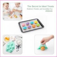 ราคา Luckyei ซิลิโคนเบเกอรี่ Mould 6 หลุม Non Sti ไอศกรีม Sorbet รูปร่างแม่พิมพ์นํากลับมาใช้ใหม่สําหรับถ้วยมัฟฟินโฮมเมดขนมทํา TQ (54466352451)