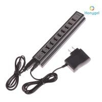 ราคา Honyge1 Power Adapter Usb Charger Hub Adapter Hi speed Multi Hub 10 Port For Pc Laptop ใหม่ (51063441227)