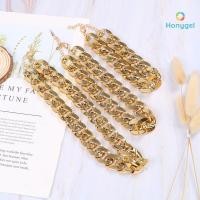 ราคา Honyge1 1 PC Gold Adjustable Dog Cat Chain Gold Nelace for Dog Kitten Pet Accessories ใหม่ (40432844646)