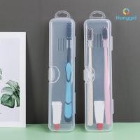 ราคา Honyge1 กล่องแปรงสีฟัน Transparent Organizer Case Travel ที่ใส่แปรงสีฟันแบบพกพา กล่องยาสีฟันพลาสติก ภาชนะเก็บใหม่ (57164552418)