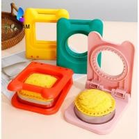 ราคา LAKAM DIY เครื่องทําแซนวิช Mould เครื่องซีลพลิกเด็กอาหารเช้าขนมปังปิ้งแม่พิมพ์ขนมปัง อุปกรณ์เสริมเครื่องมือตัดแซนวิชอบสแตนเลส (54366367683)