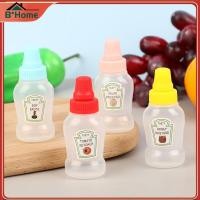 ราคา BHTH 4 ชิ้น เซ็ตมินิขวดซอสซอสมะเขือเทศน้ําผึ้งสลัดภาชนะขวดแบบพกพาซอส Jars เก็บกล่องอาหารกลางวัน Dressing Dispensers (45916551887)