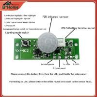ราคา BHTH 1 PC 3 7V DIY โคมไฟพลังงานแสงอาทิตย์ Board Control Sensor Night Light โมดูล Controller อินฟราเรด Human Body Induction Solar Circuit Board (54516389382)