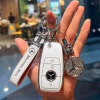 ราคา พร้อมส่งในไทย เคสกุญแจ พวงกุญแจ รีโมทรถยนต์ เกรดพรีเมี่ยม สําหรับ Mercedes Benz (22014264996)