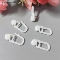 ราคา EDTH Curtain Tra Hooks พลาสติกสีขาว Snap on Design Strong Build 50 ชิ้นสําหรับ Home Curtain Replacement (46016338564)