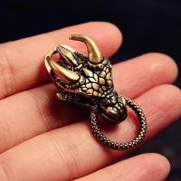 ราคา EDTH Handmade ทองเหลือง Zodiac Dragon รูปปั้น Retro Feng Shui เครื่องประดับ Lu Success Blessing สําหรับ Home Office Commercial Space Decor (56316320722)