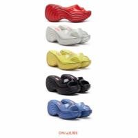 ราคา Pre order Diesel x Melissa Platform mule in Melflex (53064058972)