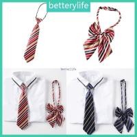 ราคา BTF Boy เนคไทสําหรับเด็ก Pre tied เนคไทเด็ก Striped Tie Pre tied Ties สําหรับเด็ก (55015665420)