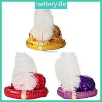 ราคา BTF อาหรับอินเดียจีบ Turban สําหรับหัวห่อฮาโลวีนสําหรับ Aladdin หมวก Masquerade เด็กหมวกปาร์ตี้ Theme Party Props H (54015659410)