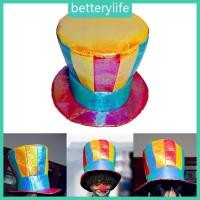 ราคา BTF แฟชั่นสายรุ้งสี Circus Clown หมวก Carnivals Party หมวกตัวตลกวินเทจ (52214079922)