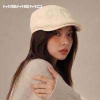 ราคา MISMEMO หมวกไปข้างหน้าย้อนยุคอเมริกัน ใบหน้าหญิง สี Xiaomi หมวกเบเร่ต์นักสืบ (54463809538)