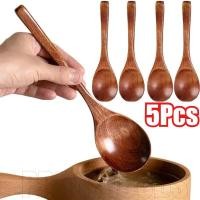 ราคา 1 5ชิ้นยาวมือช้อนไม้ ทนทาน นํามาใช้ใหม่ สิ่งแวดล้อม น้ําหนักเบาวงรีทัพพี บ้านบนโต๊ะอาหารเครื่องมือทําอาหาร ครัวเครื่องเทศตัก (29731035440)