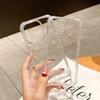 ราคา รุ่นใหม่ล่าสุด TPU PC โปร่งใสเคสกันกระแทกรุ่น For iphone 13 15 11 12 14 Pro Max 6 7 8 Plus X XR XS MAX 14 15 Plus (26657543892)