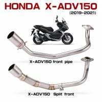 ราคา X Adv 150 เหมาะสําหรับท่อไอเสียหน้า Honda Adv 150 ท่อไอเสียระบบเต็ม X ADV150 2019 2021 (42681394934)