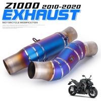 ราคา สำหรับ Kawasaki Z1000 Z1000SX Ninja 1000 Slip On ระบบไอเสียรถจักรยานยนต์ Mid Link ท่อ 2010 2020 (22247554059)