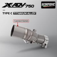 ราคา สําหรับ X ADV 750 2017 2018 2019 2020 2021 2022 2023 X ADV XADV Escape Slip on รถจักรยานยนต์ไอเสียกลาง Link ท่อ (29941268348)