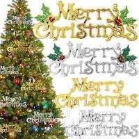 ราคา 4 5 7 11 ซม Merry Christmas Letter แขวนป้ายจี้ 3D Merry ChristmasLetters แขวนป้าย ต้นคริสต์มาสตกแต่งจี้อุปกรณ์เสริม 3 5 วันมาถึง (42176013527)