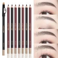 ราคา 1 2 4ชิ้นดินสอเขียนคิ้วพร้อมกบเหลาดินสอ สีดําสีน้ําตาลคิ้วดินสอเขียนคิ้ว ธรรมชาติยาวนานคิ้ว โทนสี ปากกา กันน้ํา กันเหงื่อ เกาหลีแต่งหน้าเครื (26733007691)