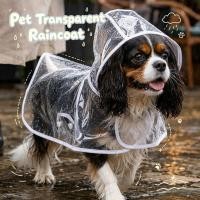 ราคา กันน้ําสุนัขคลุมด้วยผ้าเสื้อกันฝนโปร่งใส กันลม สุนัขเสื้อคลุมฝนปรับป้องกันสัตว์เลี้ยงฝนแจ็คเก็ตสําหรับเดินกลางคืน (47666394064)