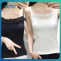 ราคา เสื้อสายเดี่ยวผู้หญิง ดีไซน์สวยงาม ด้านหลังเปิดโล่ง เหมาะสำหรับใส่เป็นเสื้อคลุมฤดูร้อน มีซับในลูกไม้สีขาว เข้าได้กับทุกชุด (46810500099)