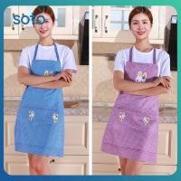 ราคา COD ผ้าเปื้อนในครัวพร้อมกระเป๋าขนาดใหญ่ ผ้ากันเปื้อนแฟชั่นใหม่สำหรับผู้หญิงและผู้ชาย ผ้ากันเปื้อนสำหรับเชฟ ผ้าปรับได้ สายคล้องคอ ใช้ได้ทั้งชายและหญิง กันคราบสกปรก เหมาะสำหรับทำอาหาร อบขนม ทำสวน (51463
