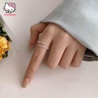 ราคา trysingoin Silver Fashion Open Ring Minimalist Statement Ring Party Dating Accessory TH (45016791506)
