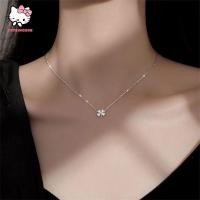 ราคา trysingoin Four leaf Clover Lu Leaves เสื้อกันหนาว Chokers Nelace คริสตัลเพทายจี้โซ่ Nelace สําหรับผู้หญิงเครื่องประดับ TH (44283696491)