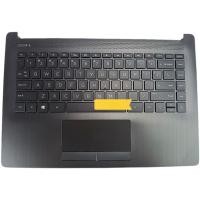 ราคา 90 แป้นพิมพ์ใหม่สําหรับ HP 14 CK 14 CM 14 DG TPN I131 240 G7 245 G7 แป้นพิมพ์ Palmrest US ภาษาอังกฤษ backlit สีเทาใหม่ล่าสุด (24698323299)